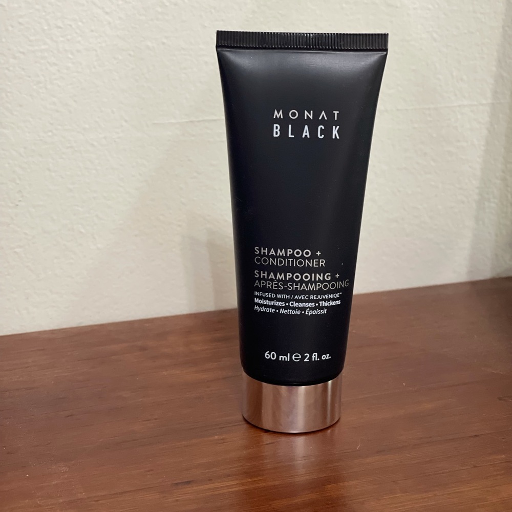 New Monat Black Shampoo + Conditioner